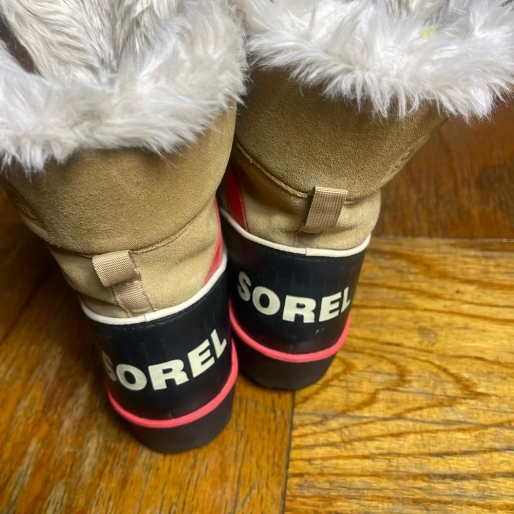 SOREL TIVOLI WAYERPROOF SUEDE BOOTS SIZE 5